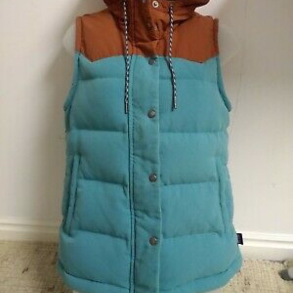 Womens Patagonia hooded bivy vest